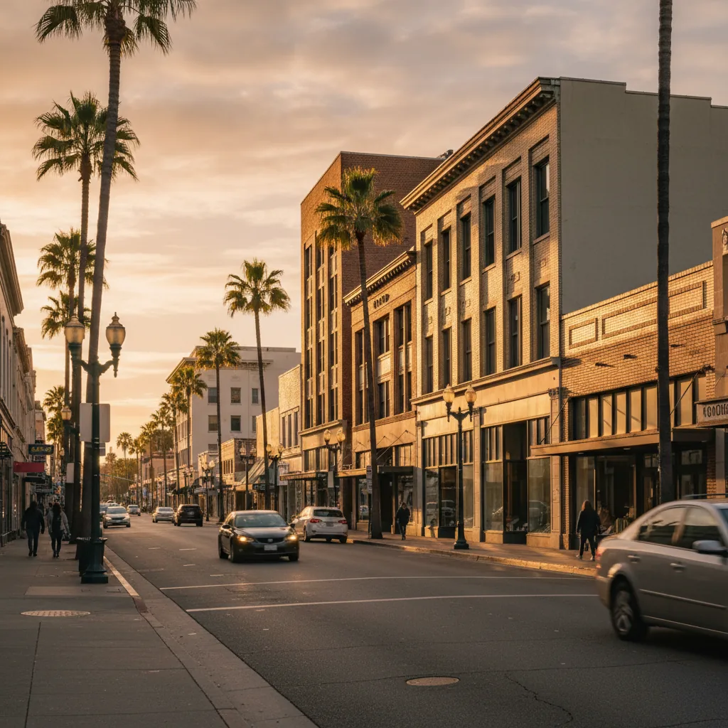 Oxnard, CA business district
